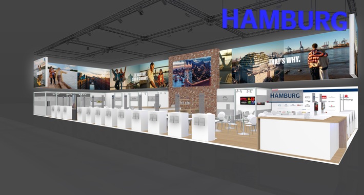 Hamburg zeigt Flagge auf der ITB 2026 – starker Gemeinschaftsauftritt mit neuem Standdesign im Hub27